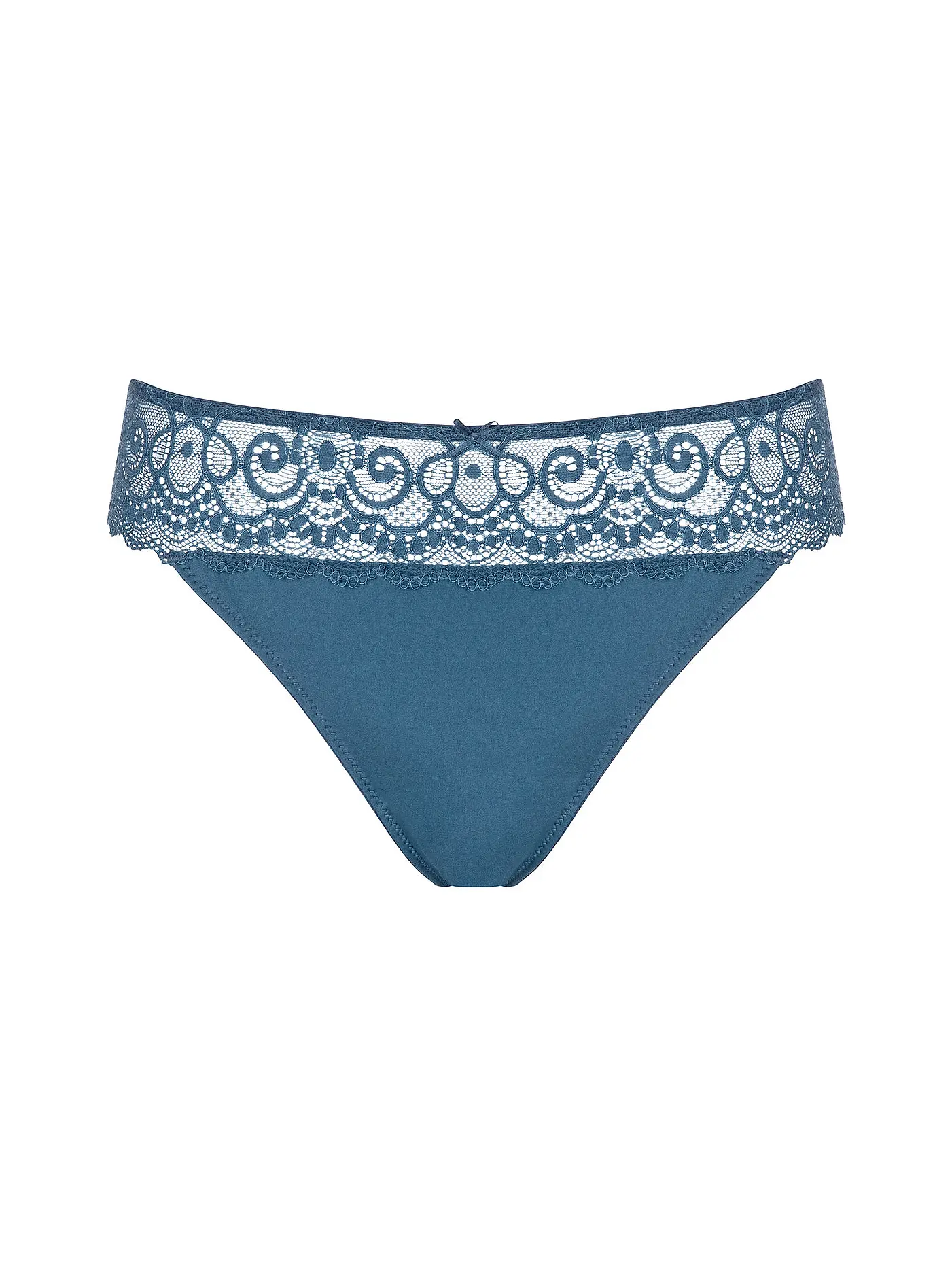 MEY | Mini Slip Amorous Weiss | blau